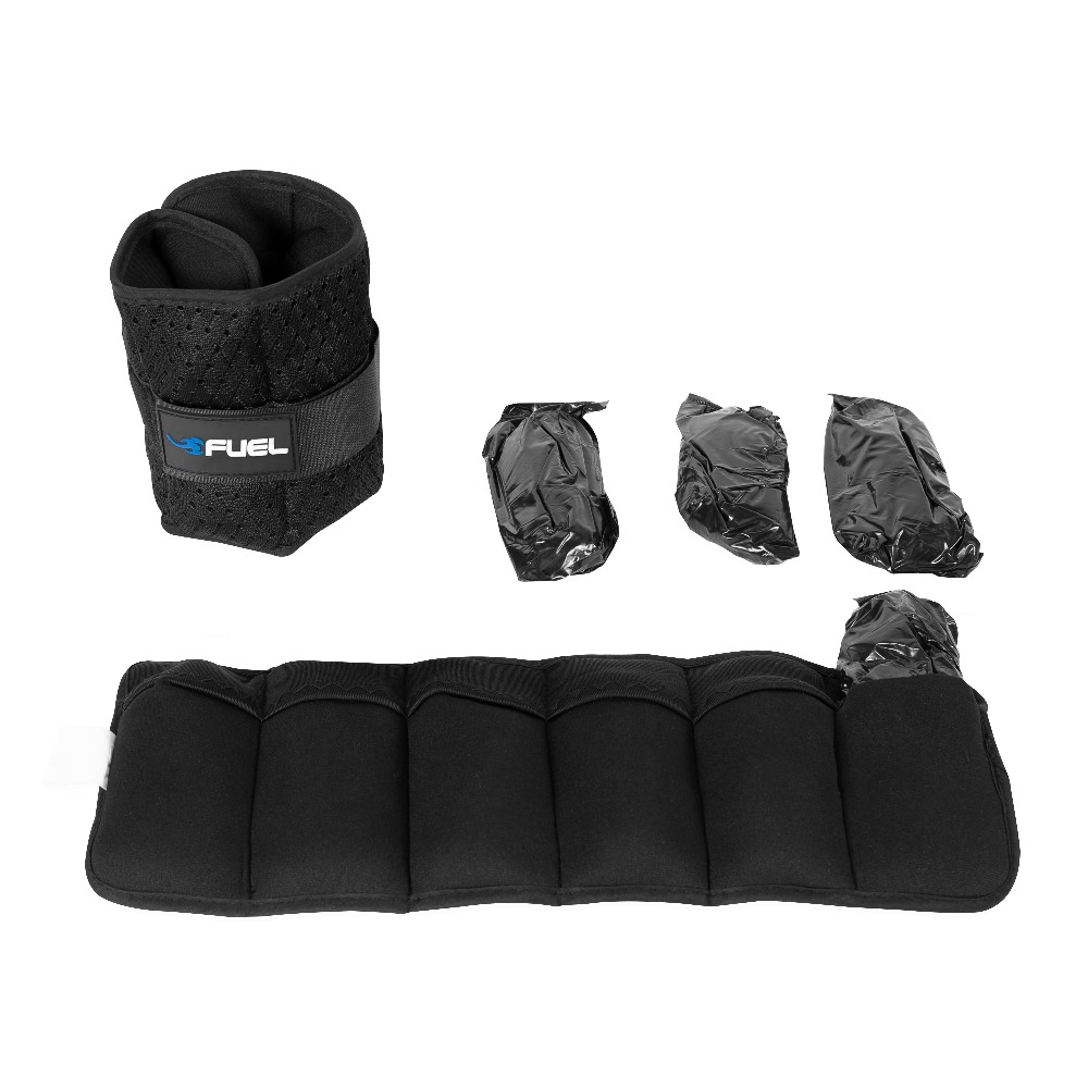 Home Gym Total Fitness - ชุดน้ำหนักข้อเท้าและข้อมือแบบปรับได้สำหรับผู้ชาย ผู้หญิง และทุกเพศ เหมาะสำหรับออกกำลังกาย วิ่ง เดิน