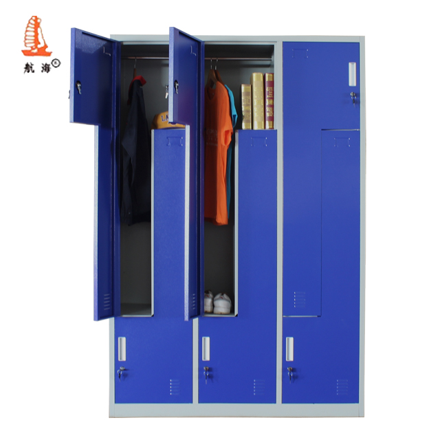 Home Gym Room - ตู้ล็อกเกอร์ฟิตเนสแบบโมดูลาร์, ตู้ล็อกเกอร์ห้องออกกำลังกายที่บ้านแบบโมเดิร์น VIP แบบโมดูลาร์ 6 ช่อง