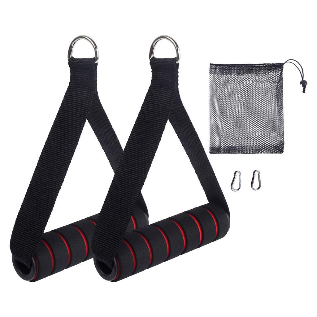 Pulley Home Gym - 2x การออกกําลังกายจับการออกกําลังกายจับสําหรับระบบรอก Home GYM ดึงอุปกรณ์ฟิตเนสความต้านทานวงจับเท่านั้น