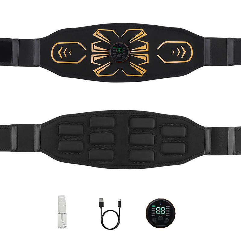 Home Gym Room - เครื่องบริหารกล้ามเนื้อหน้าท้องอัจฉริยะ เข็มขัดกระชับสัดส่วน นวดตัว ฝึกซ้อมออกกำลังกาย อุปกรณ์ฟิตเนสสำหรับใช้ในบ้าน