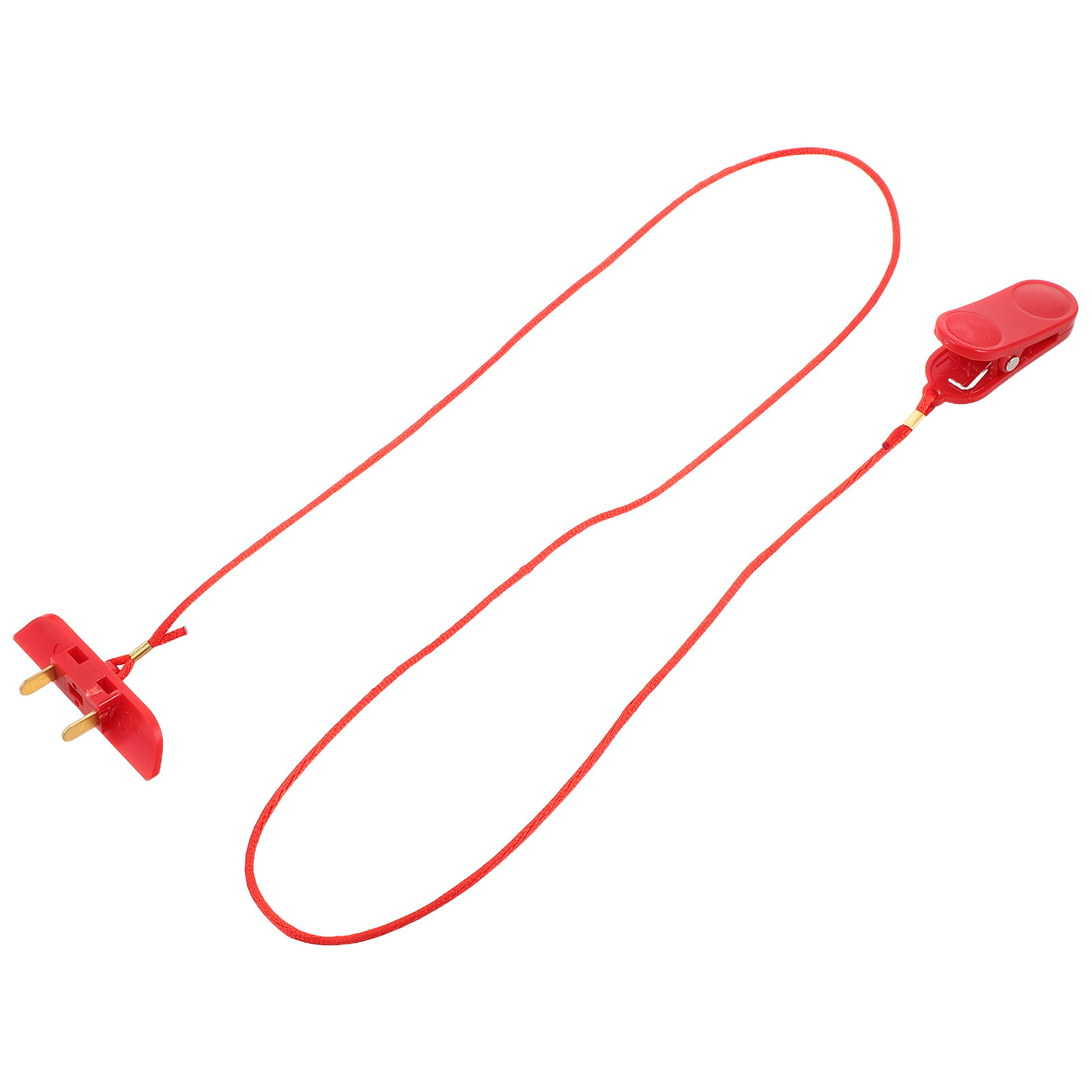 Home Gym Equipments - กุญแจนิรภัยแบบสองหัวสำหรับเครื่องเดินออกกำลังกาย ใช้แทนสวิตช์หยุดฉุกเฉิน สำหรับเครื่องวิ่งออกกำลังกาย อุปกรณ์ยิมและบ้าน