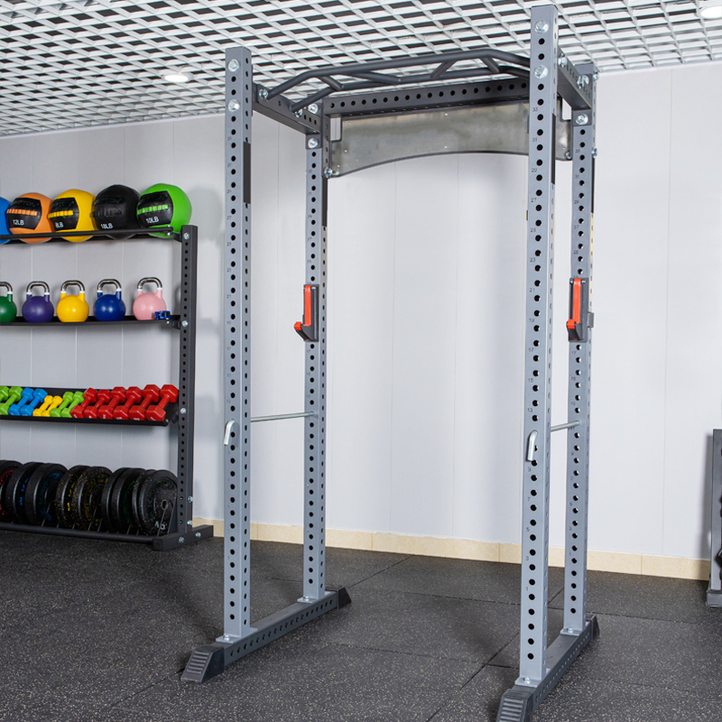 Squat Rack Power - ลีดแมน ฟิตเนส จำหน่ายอุปกรณ์ออกกำลังกายที่บ้าน แร็คพาวเวอร์เคจสำหรับสควอท