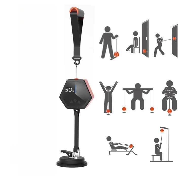 Home Gym Total Fitness - พ็อกเก็ตไฟฟ้าสมาร์ทปั๊มฟิตเนสออกกําลังกายที่บ้านชุดอุปกรณ์เครื่อง Power Station สําหรับการฝึกอบรมหน้าแรก Total Body