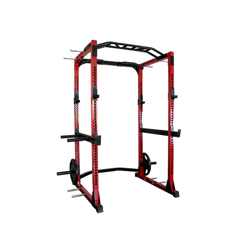 Squat Rack Power - แร็คออกกำลังกายอเนกประสงค์แบบตรง แร็คพาวเวอร์ยิม แร็คสควอท สำหรับยิมที่บ้าน 1