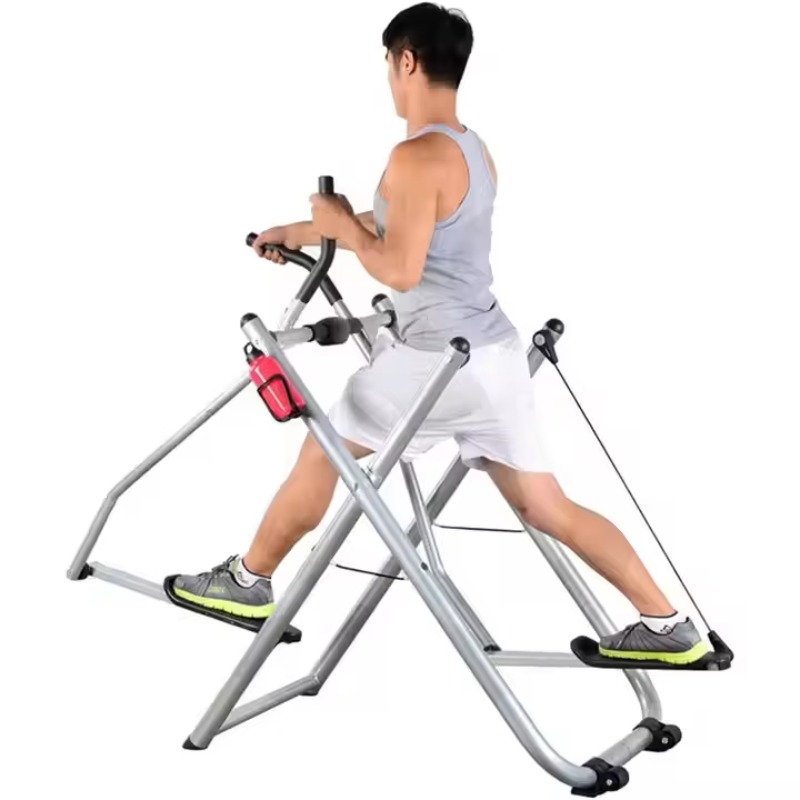 Home Gym Total Fitness - เครื่องออกกำลังกายแบบเดินในอากาศ รุ่น Low-Impact Elliptical Glider สำหรับออกกำลังกายทั้งร่างกายที่บ้าน