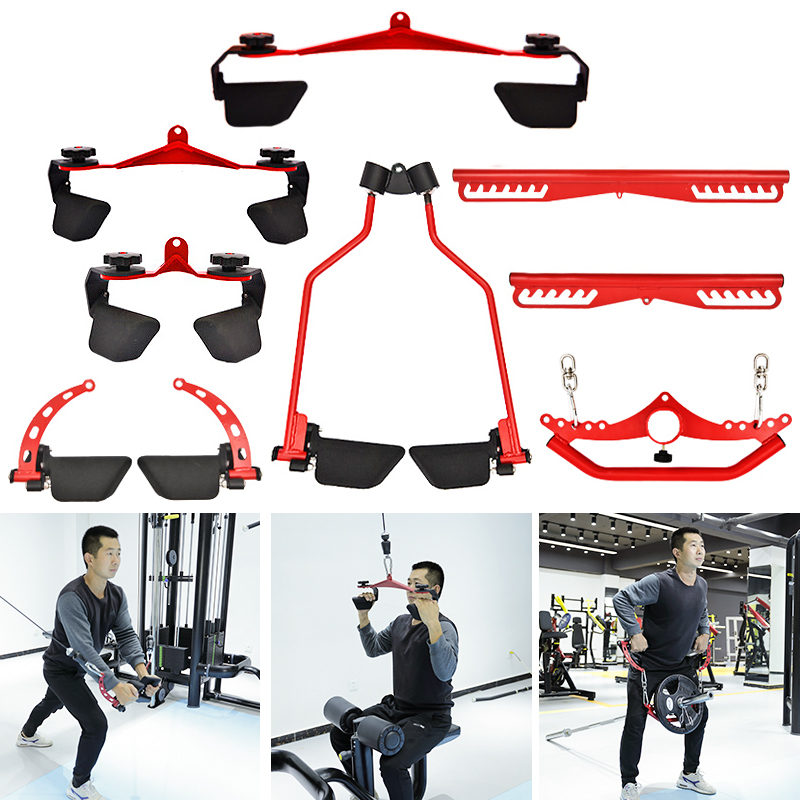 Pulley Home Gym - ปรับฟิตเนส Lat ดึงลงบาร์ GYM Pulley สายเครื่องสิ่งที่แนบมาบ้าน
