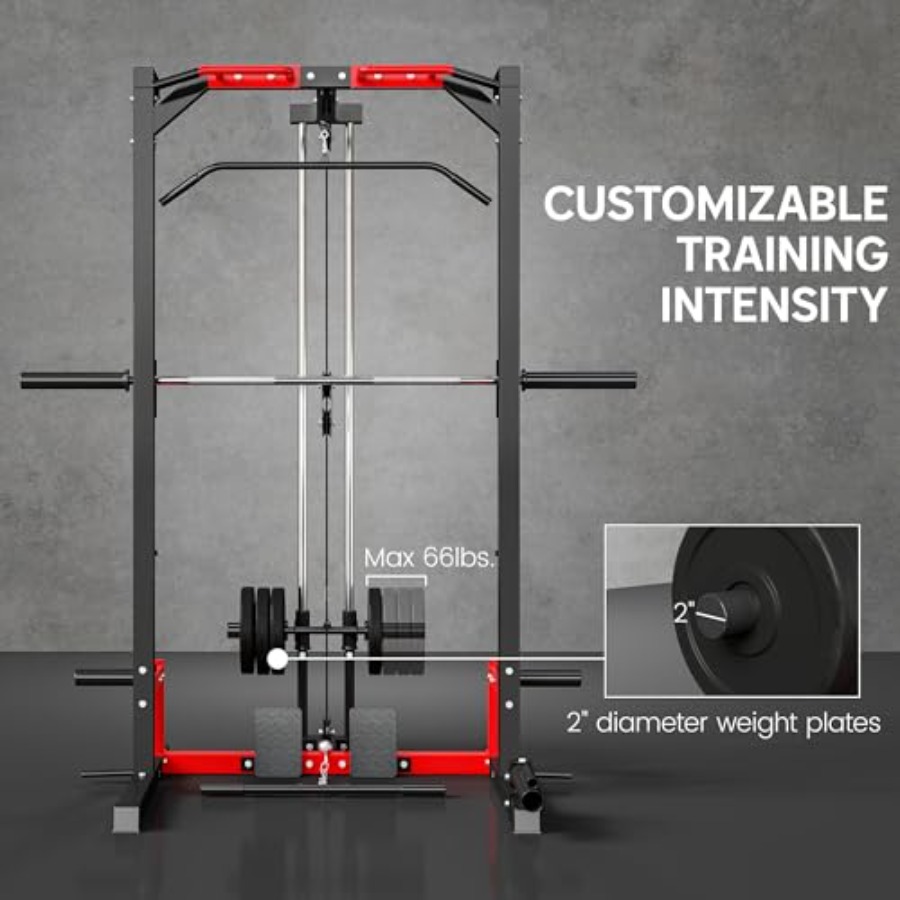 เครื่องออกกำลังกายแบบมัลติฟังก - Squat Rack Power บทวิจารณ์และราคา