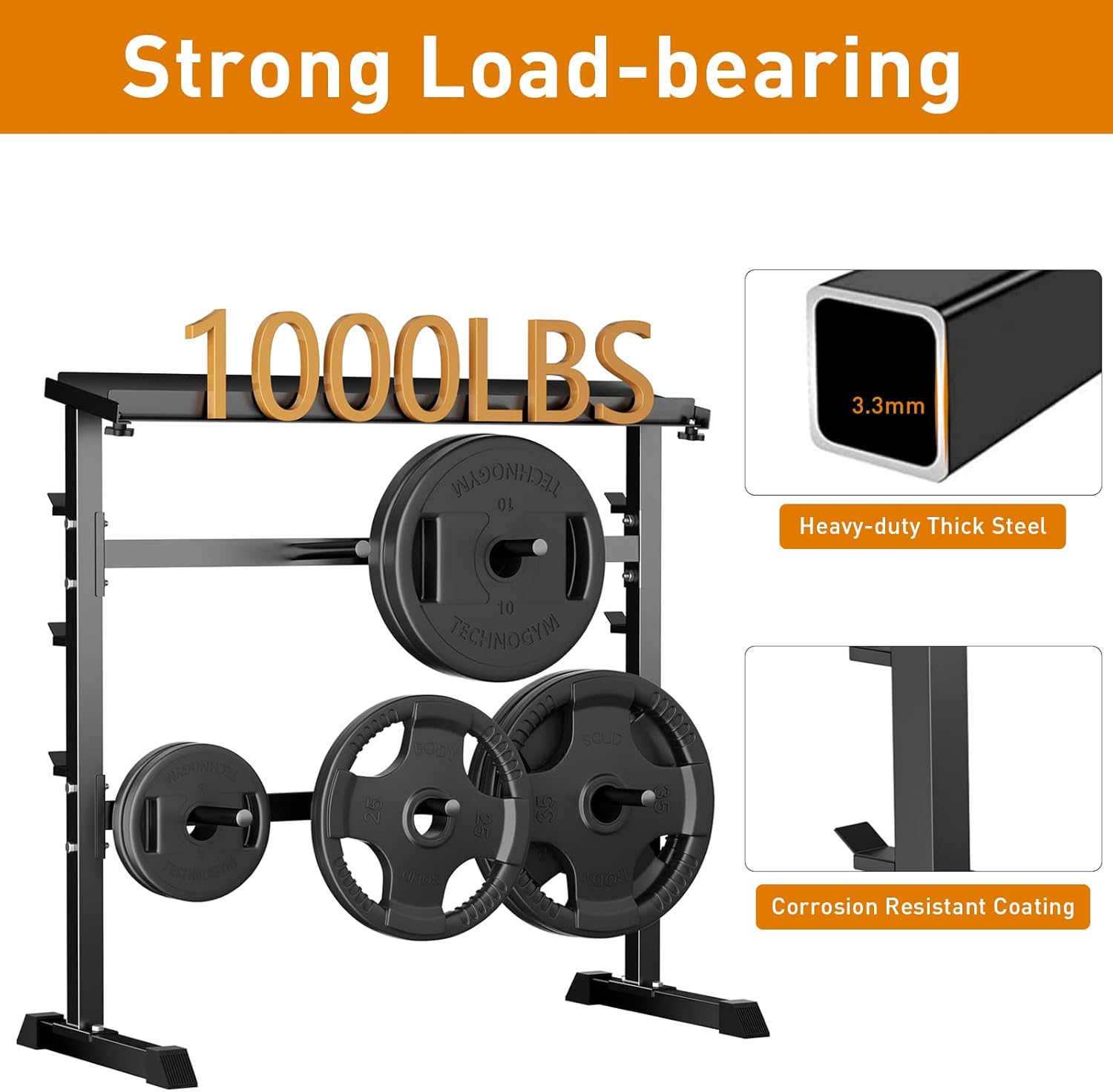ชั้นวางเก็บน้ำหนักสำหรับฝึกควา - Home Gym Design บทวิจารณ์และราคา