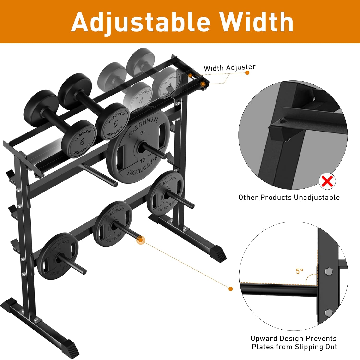 ชั้นวางเก็บน้ำหนักสำหรับฝึกควา - Home Gym Design บทวิจารณ์และราคา