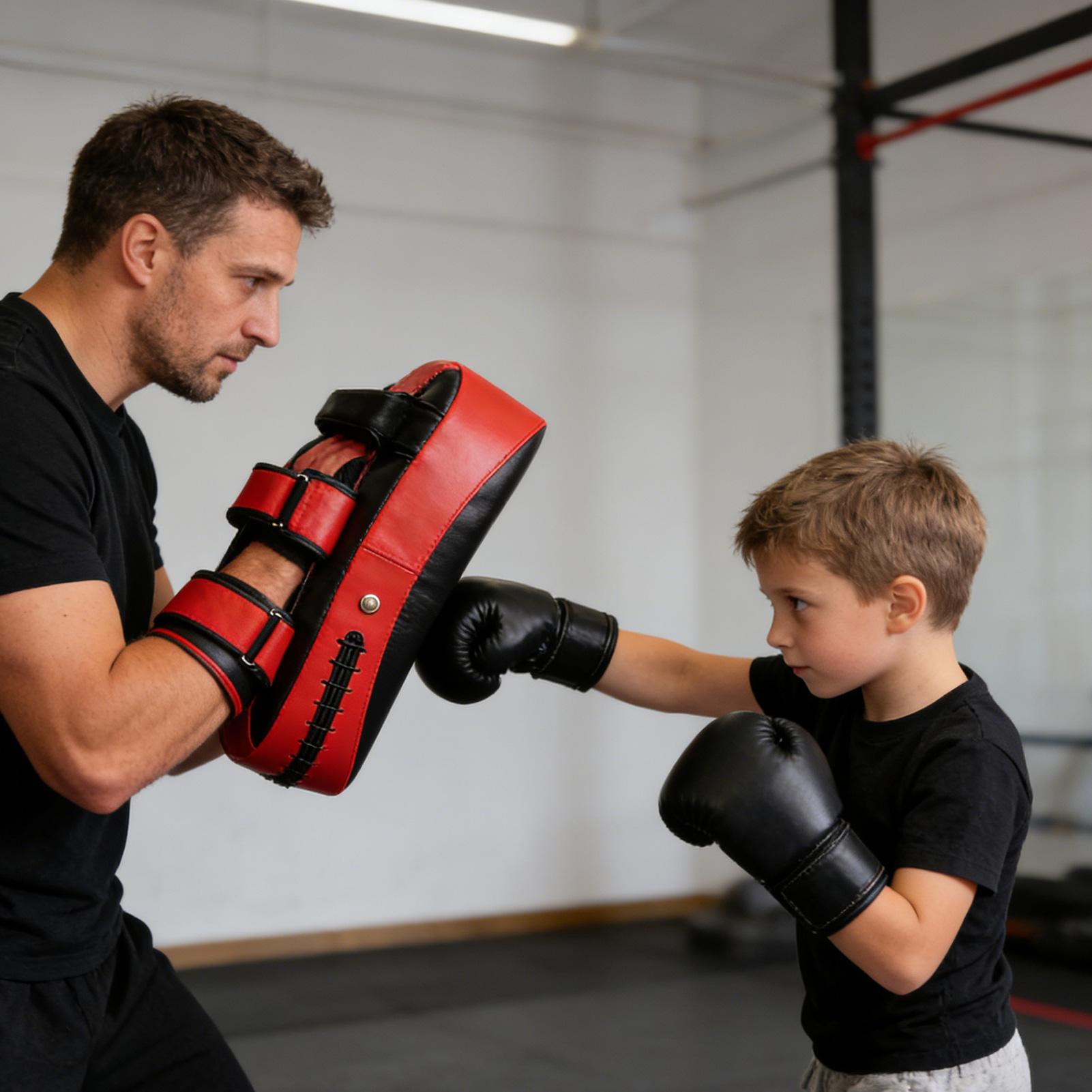 แผ่นรองซ้อมมวยหนัง PU แบบโค้ง  - Home Gym Equipments บทวิจารณ์และราคา