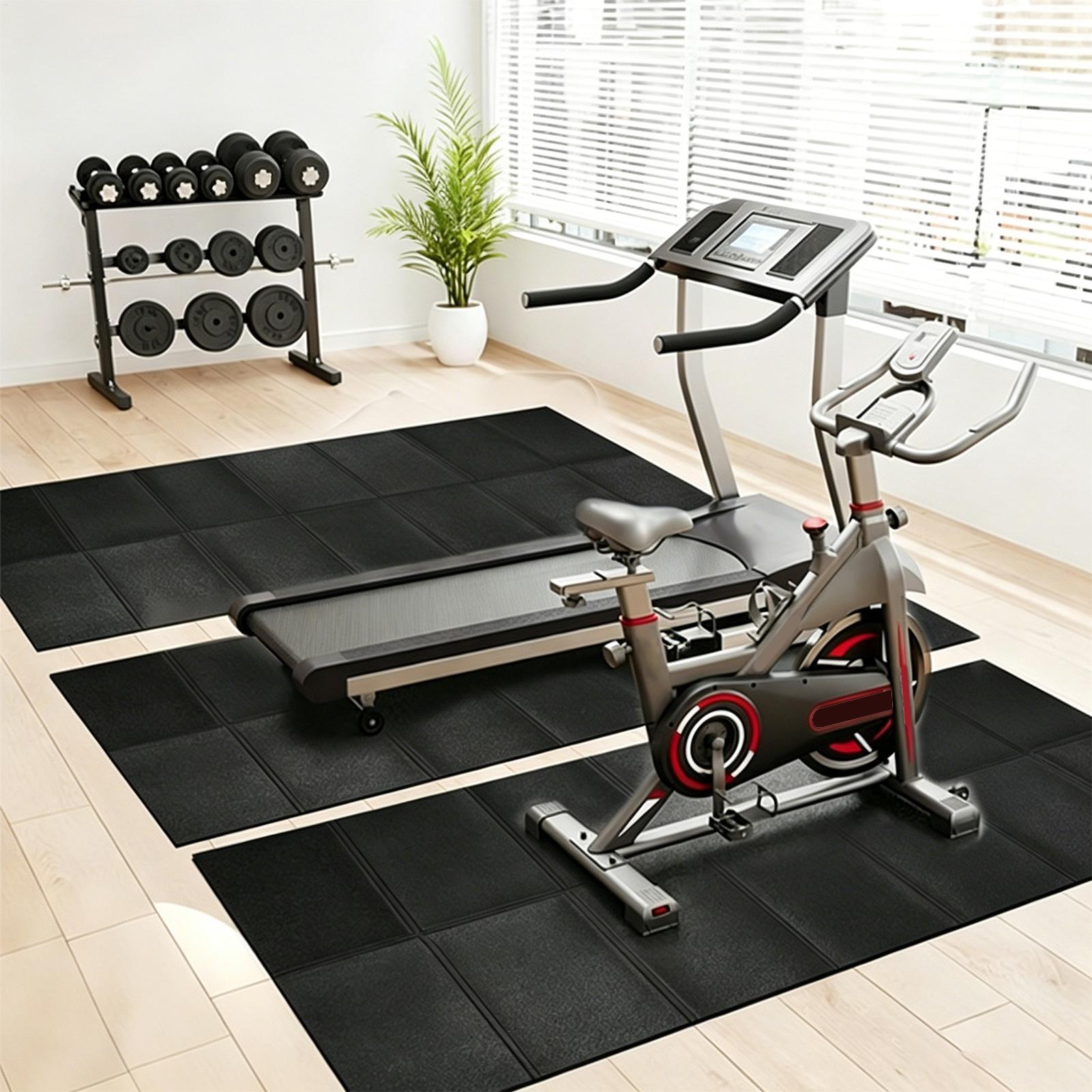 แผ่นรองพื้นลู่วิ่งไฟฟ้า ดูดซับ - Home Gym Equipments บทวิจารณ์และราคา