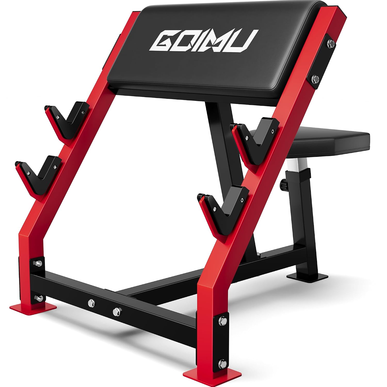 ม้านั่งปรับระดับได้สำหรับบริหา - Barbell Curl Bar บทวิจารณ์และราคา
