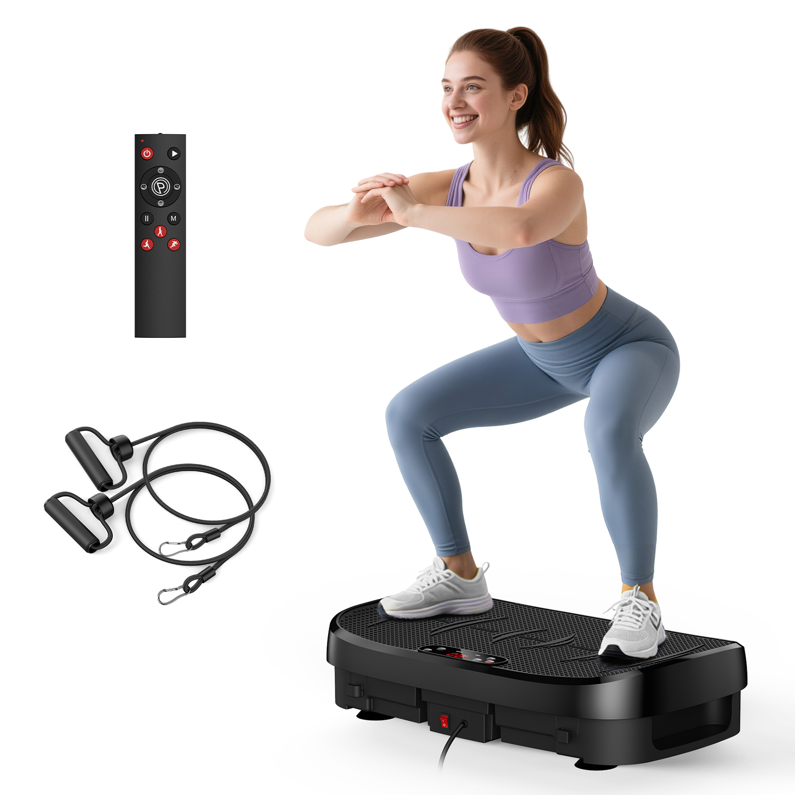 แผ่นสั่นสะเทือนสำหรับออกกำลังก - Home Gym Simple บทวิจารณ์และราคา