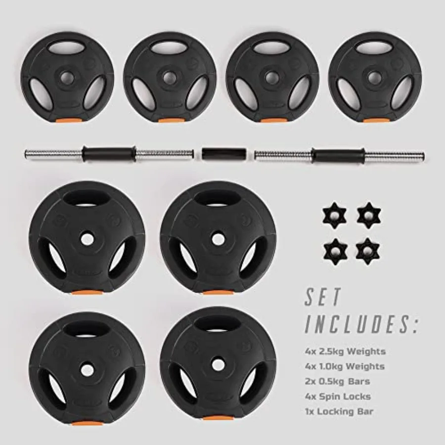 ชุดดัมเบลปรับน้ำหนักได้ 2 in 1 - Home Gym Design บทวิจารณ์และราคา