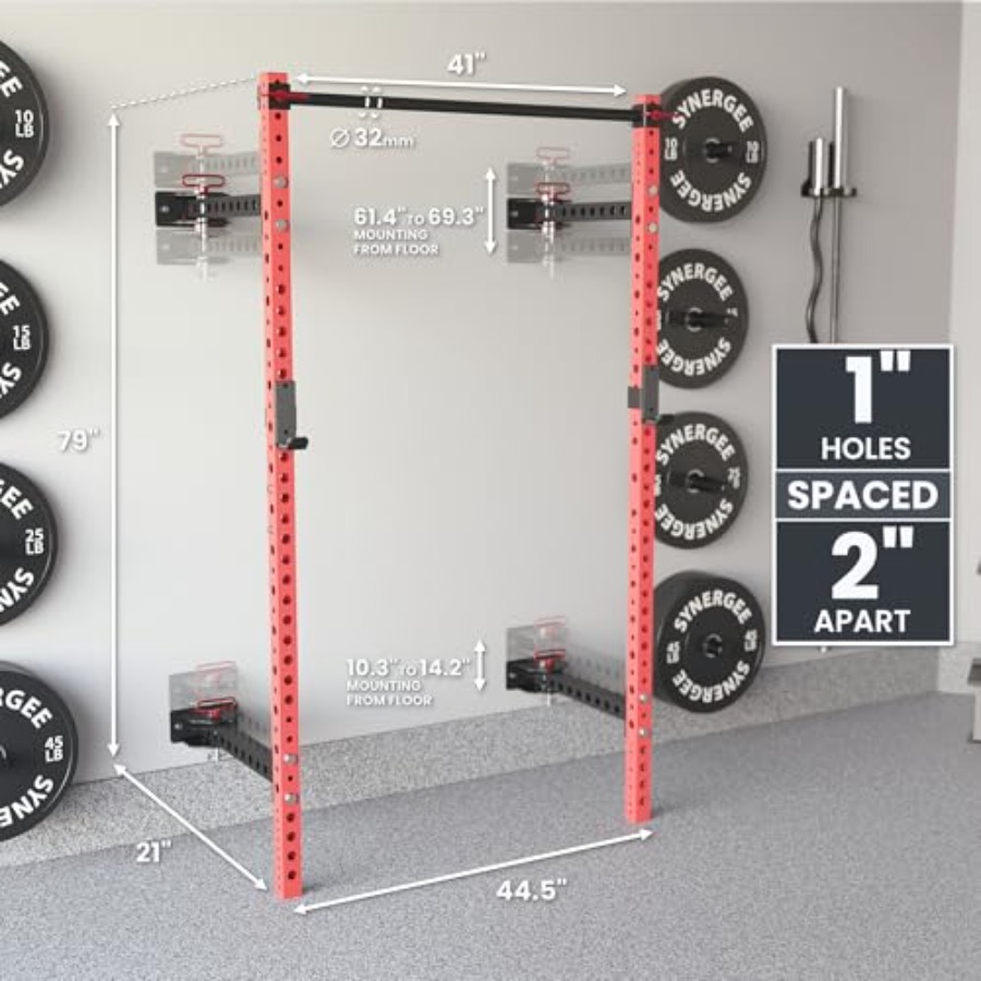 แร็คสควอทแบบพับได้รุ่น 2200 พร - Squat Rack Power บทวิจารณ์และราคา