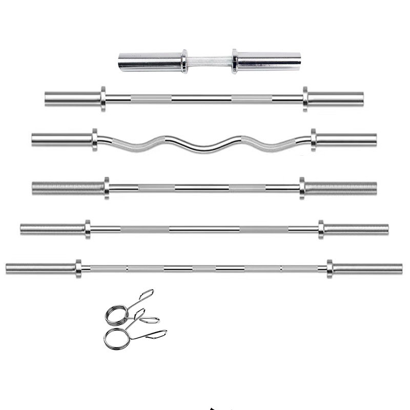 ชุดบาร์เบลเหล็กหล่ออัลลอยด์หลา - Barbell Curl Bar บทวิจารณ์และราคา