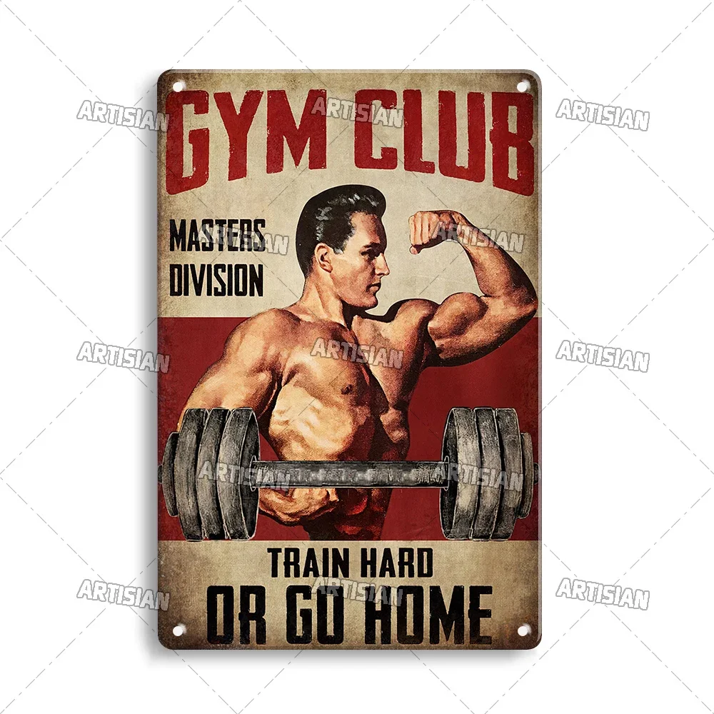 ป้ายโลหะตกแต่งผนังลายศิลปะคำคม - Home Gym Room บทวิจารณ์และราคา