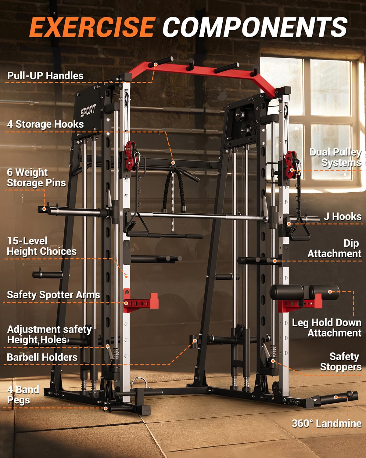 เครื่องออกกำลังกายออลอินวันแบบ - Home Gym One Machine บทวิจารณ์และราคา