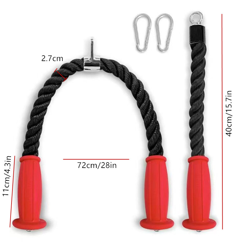 Ergonomic Tricep Ropes Non-Sli - Home Gym Simple บทวิจารณ์และราคา