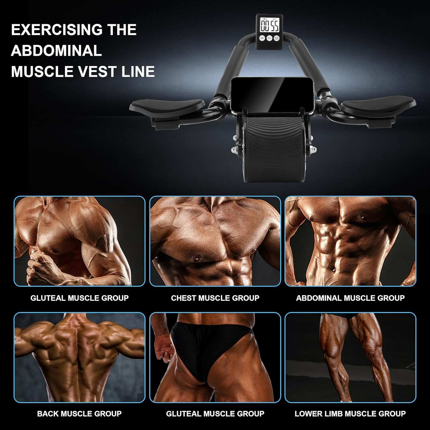 ล้อบริหารหน้าท้องอัตโนมัติอัจฉ - Home Gym Total Fitness บทวิจารณ์และราคา