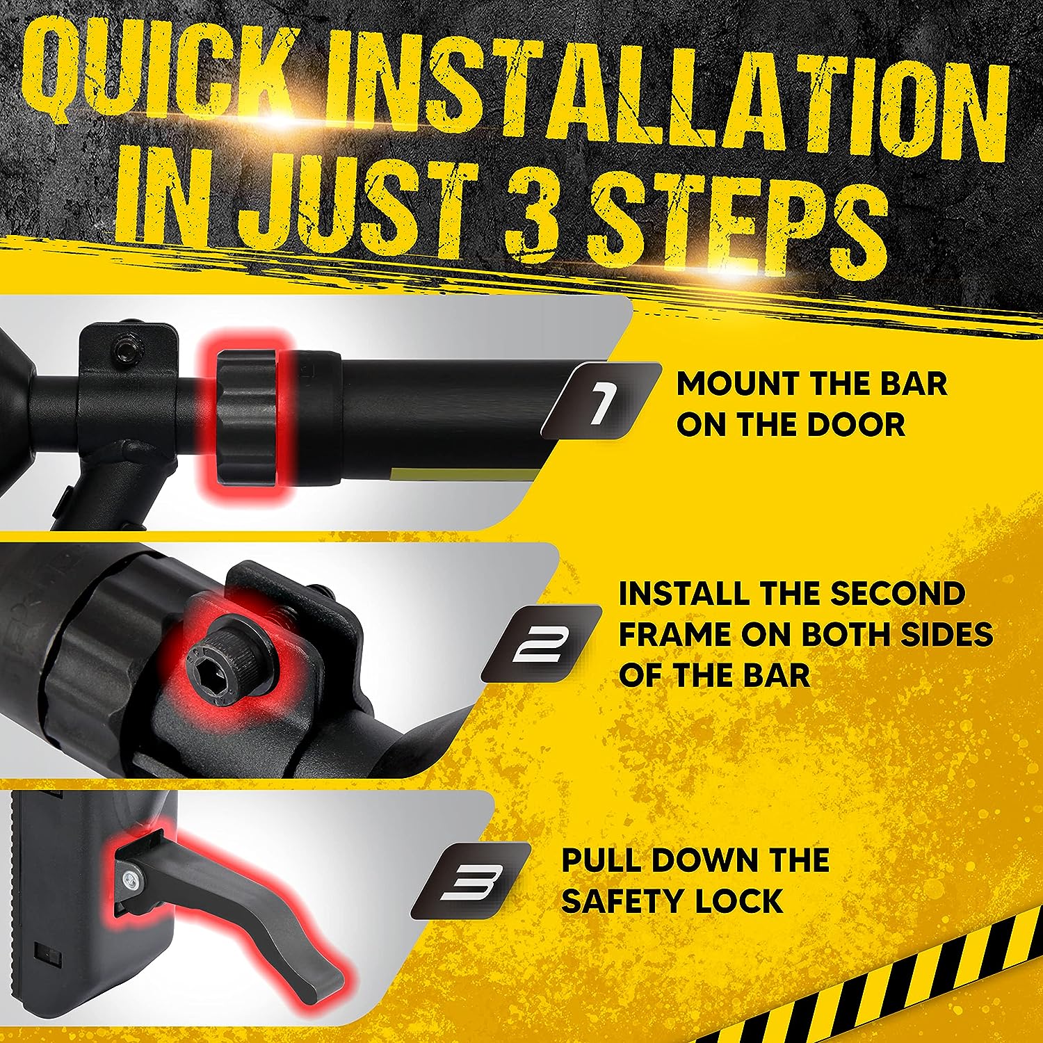 ราวดึงข้อแบบติดกรอบประตูสำหรับ - Home Gym Installation บทวิจารณ์และราคา