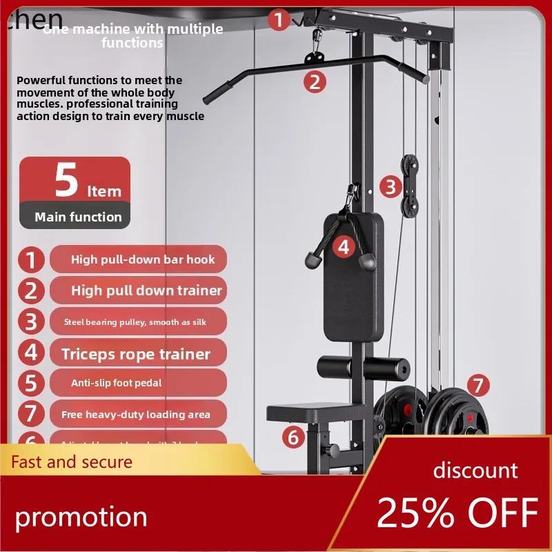 เครื่องฝึกดึงข้อศอกแบบดึงลง YY - Home Gym One Machine บทวิจารณ์และราคา