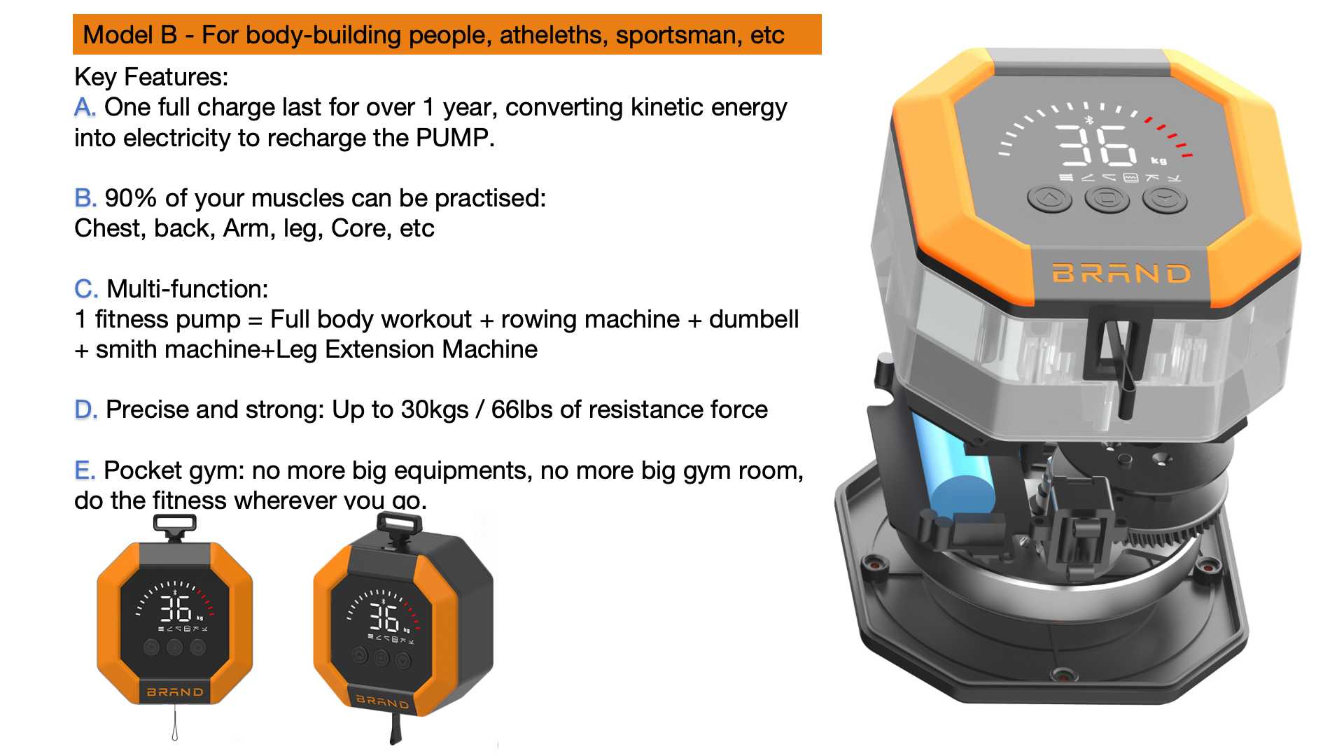 พ็อกเก็ตไฟฟ้าสมาร์ทปั๊มฟิตเนสอ - Home Gym Total Fitness บทวิจารณ์และราคา