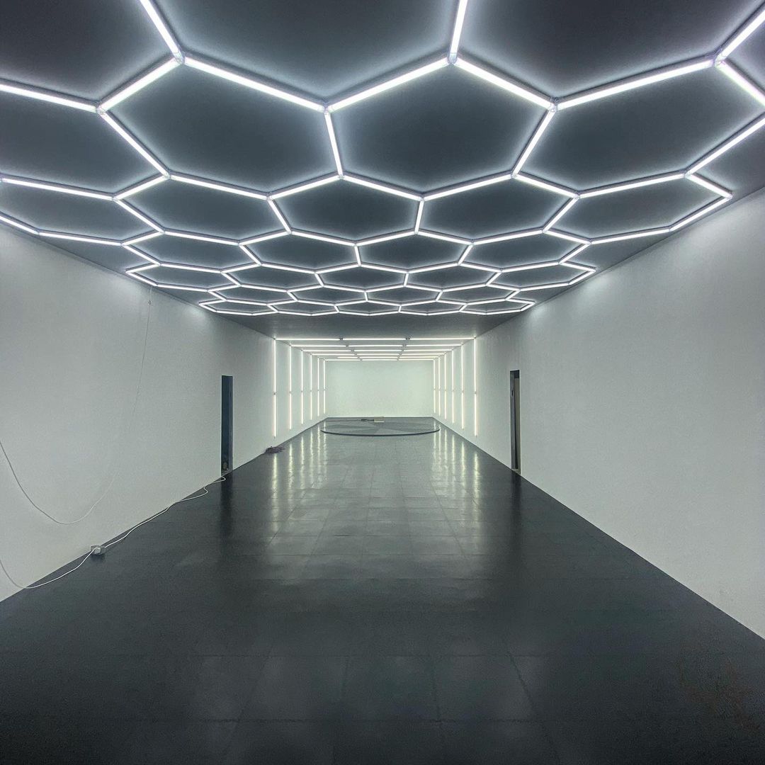 ไฟ LED รูปหกเหลี่ยม ขายดี ความ - Home Gym Installation บทวิจารณ์และราคา