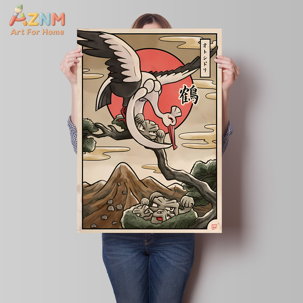 งานศิลปะบนผืนผ้าใบภาพวาดโปเกมอ - Home Gym Decor บทวิจารณ์และราคา