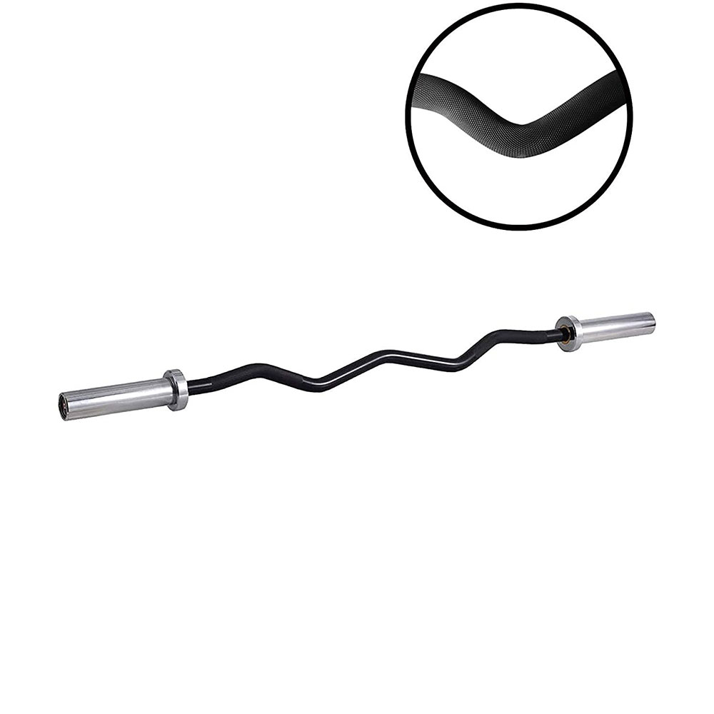 บาร์เบลแบบไร้รอยต่อพร้อมด้ามจั - Barbell Curl Bar บทวิจารณ์และราคา