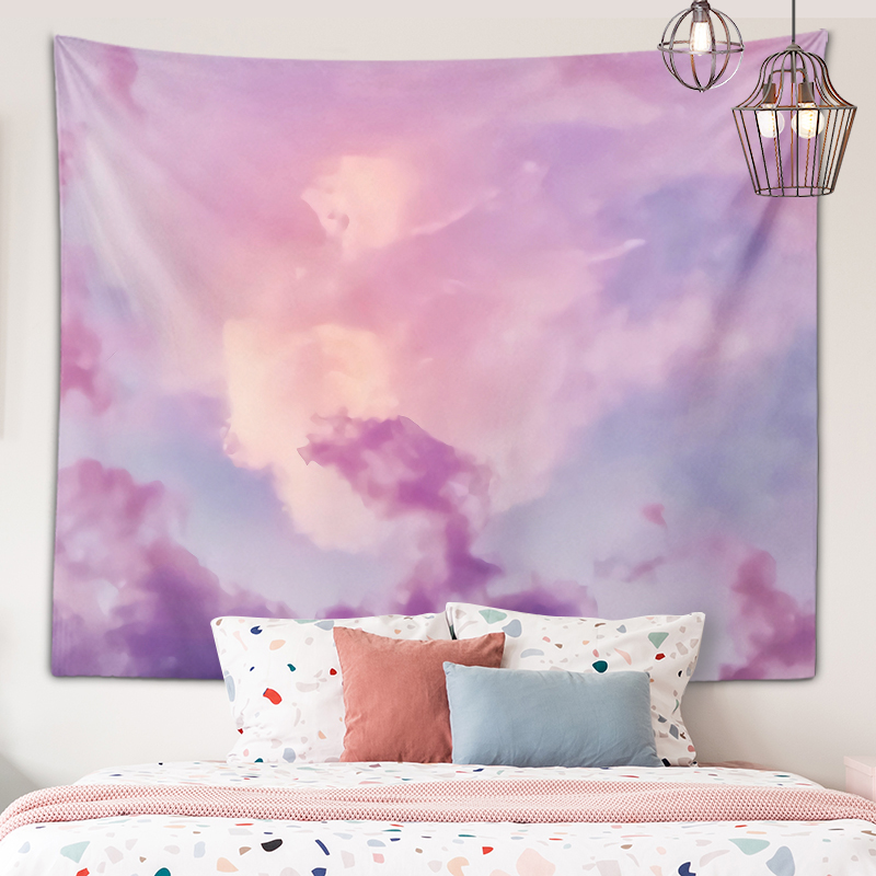 ไพเราะเมฆ Art Tapestry Wall แข - Home Gym Room บทวิจารณ์และราคา
