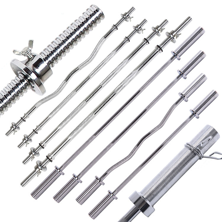 ชุดบาร์เบลแบบโค้งสำหรับยกน้ำหน - Barbell Curl Bar บทวิจารณ์และราคา