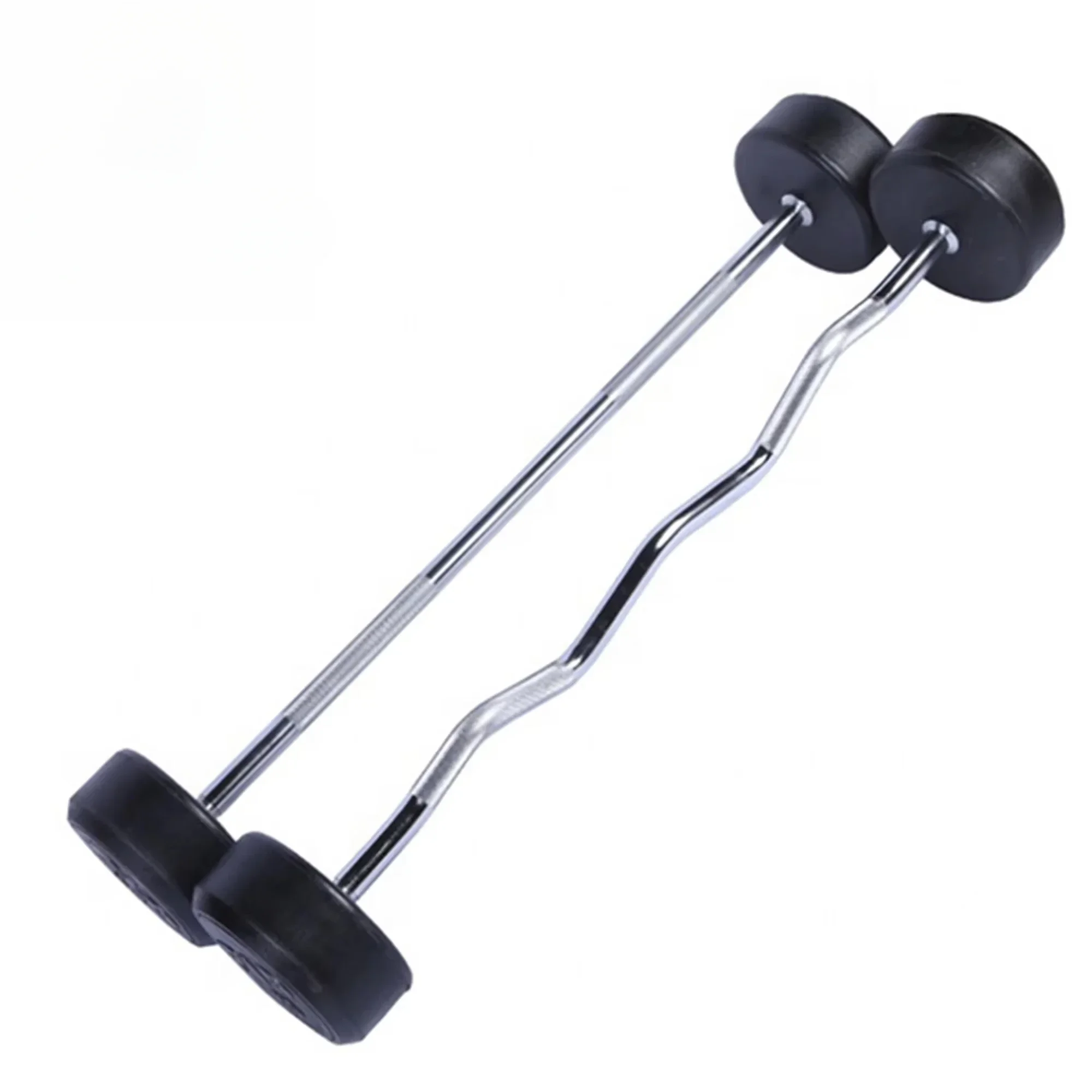 บาร์เบลยางแบบตรงสำหรับยกน้ำหนั - Barbell Curl Bar บทวิจารณ์และราคา
