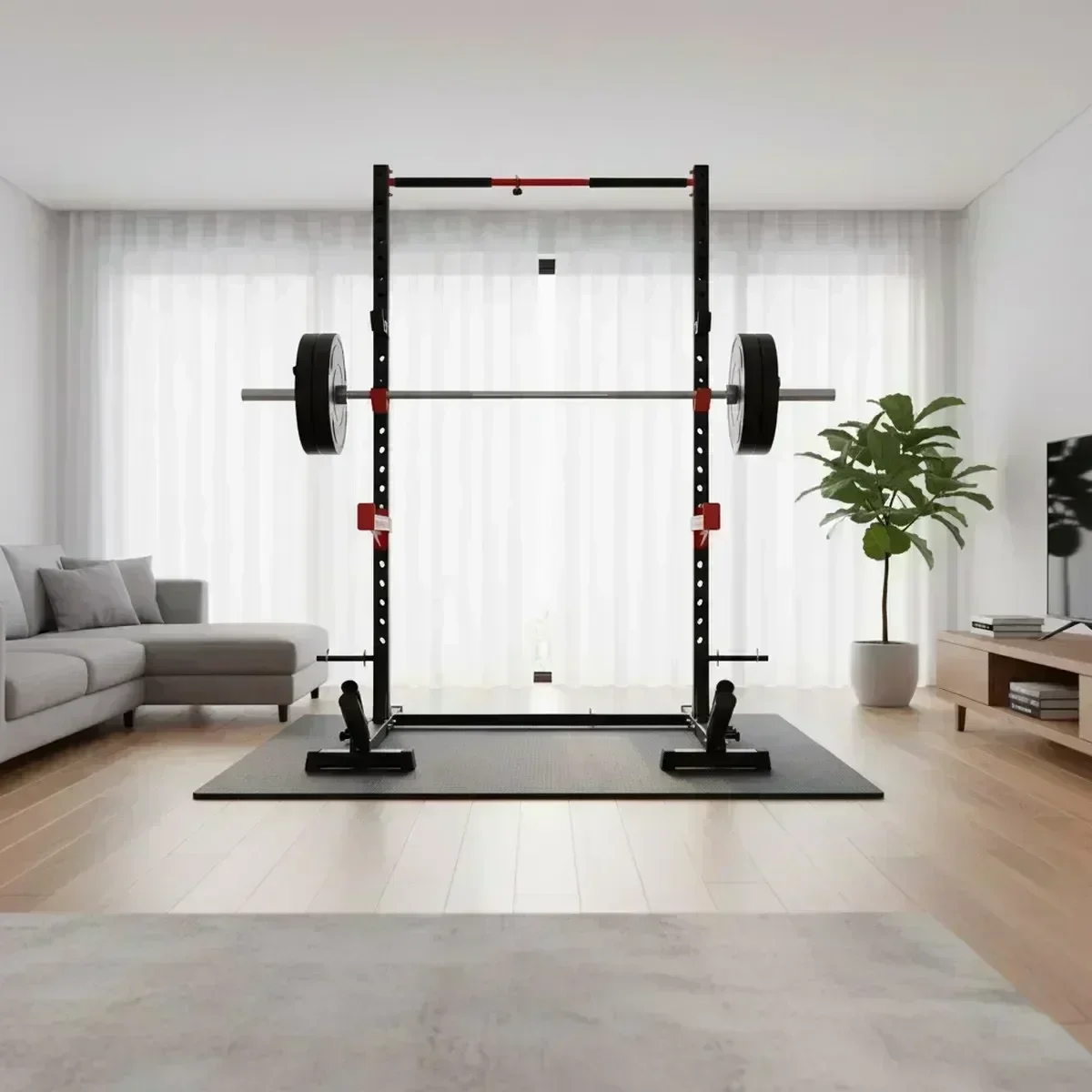 แร็คสควอทปรับระดับได้สำหรับยิม - Squat Rack Power บทวิจารณ์และราคา