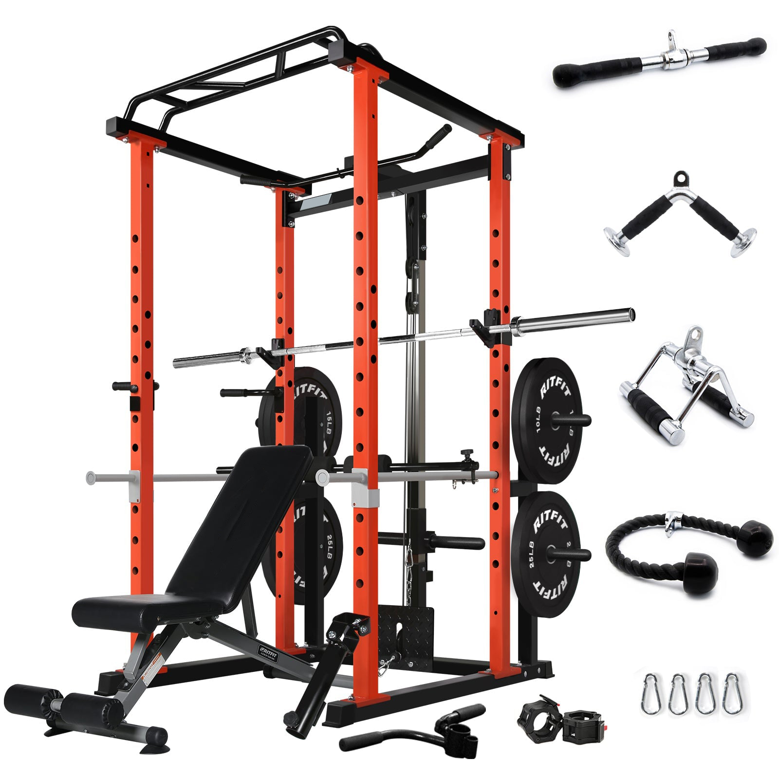 เครื่องออกกำลังกายแบบมัลติฟังก - Squat Rack Power บทวิจารณ์และราคา