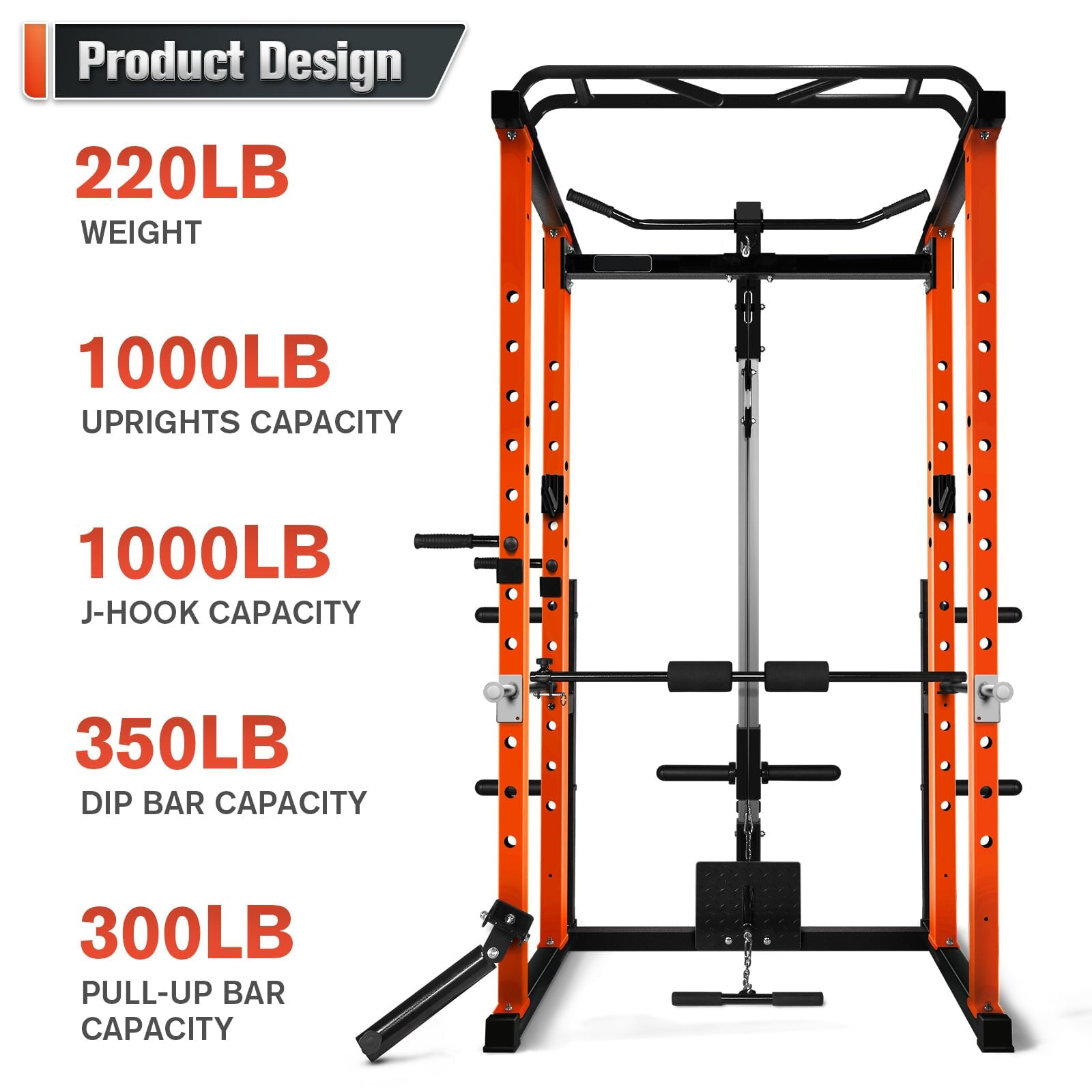 เครื่องออกกำลังกายแบบมัลติฟังก - Squat Rack Power บทวิจารณ์และราคา