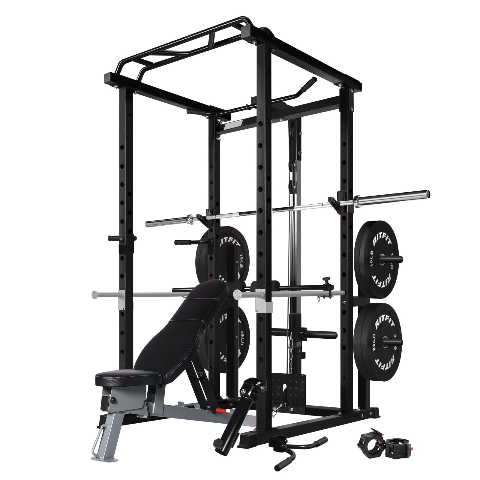 เครื่องออกกำลังกายแบบมัลติฟังก - Squat Rack Power บทวิจารณ์และราคา