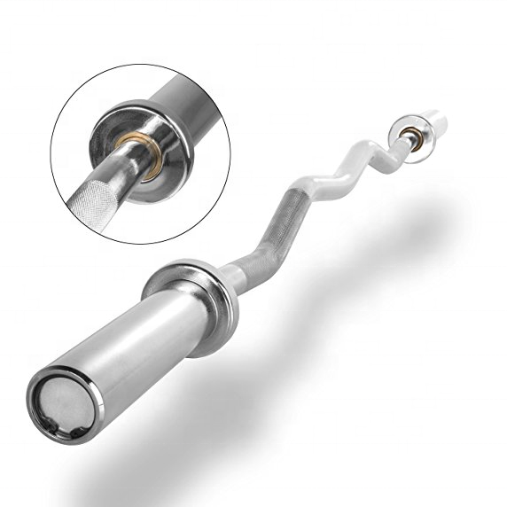 บาร์ยกน้ำหนัก โครเมียม แบบตรง  - Barbell Curl Bar บทวิจารณ์และราคา