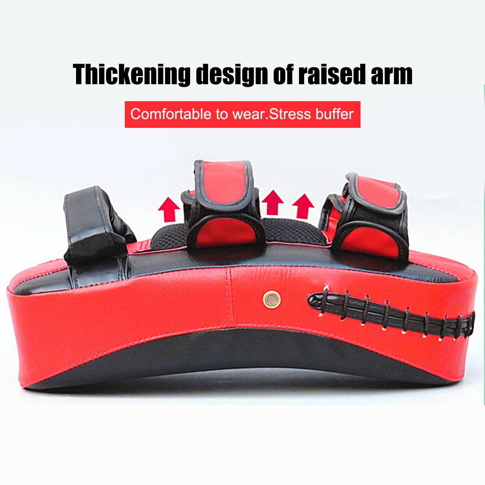 แผ่นรองซ้อมมวย หนัง PU แบบโค้ง - Home Gym Equipments บทวิจารณ์และราคา