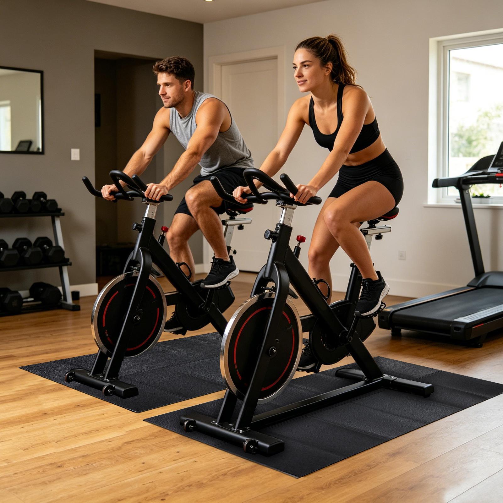 แผ่นรองลู่วิ่งไฟฟ้าแบบหนา กันน - Home Gym Equipments บทวิจารณ์และราคา