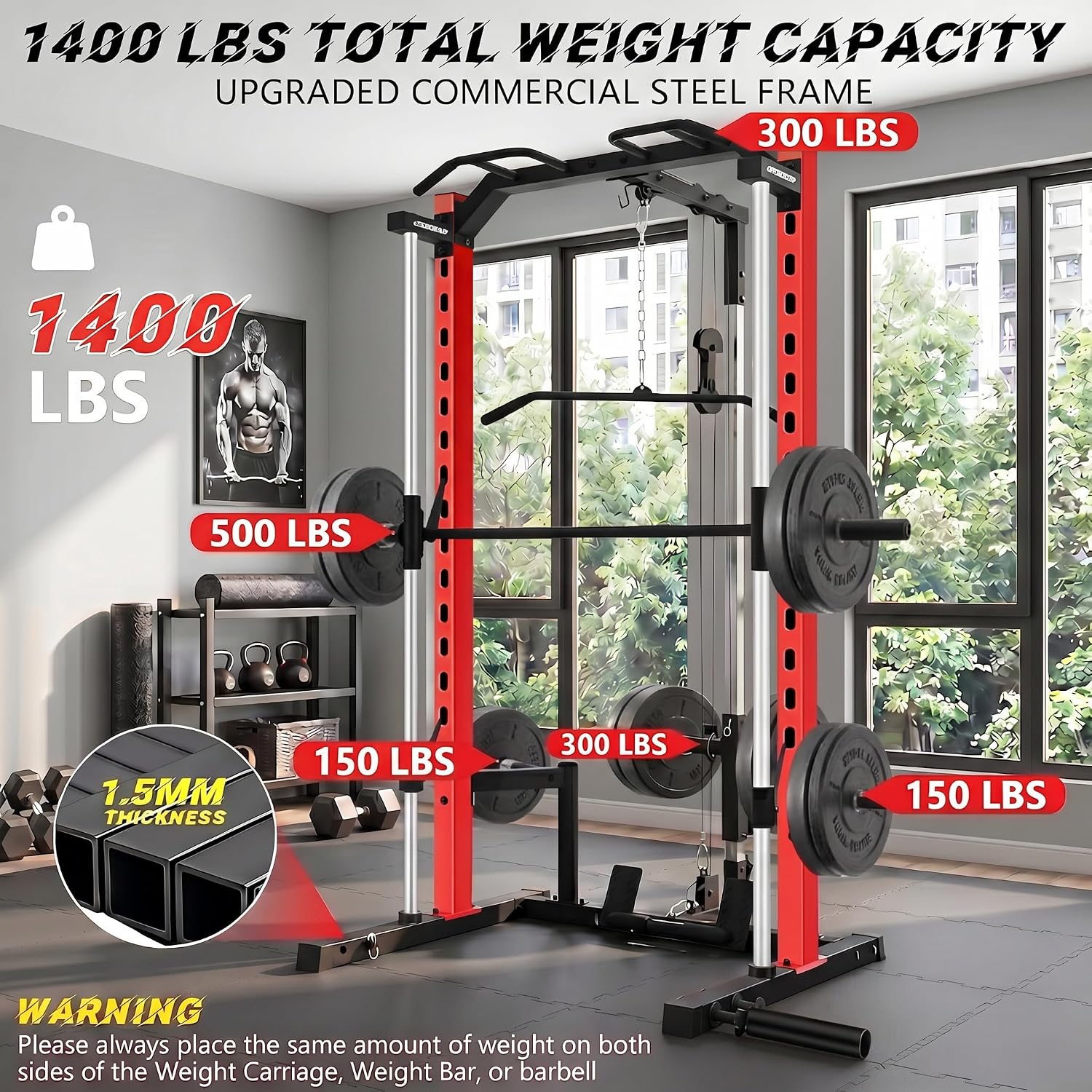 เครื่องออกกำลังกายแบบออลอินวัน - Home Gym One Machine บทวิจารณ์และราคา