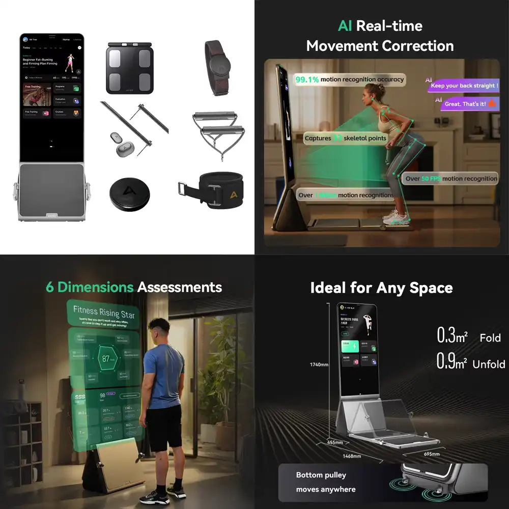 AEKE K1 อุปกรณ์ออกกำลังกายแบบอ - Home Gym One Machine บทวิจารณ์และราคา