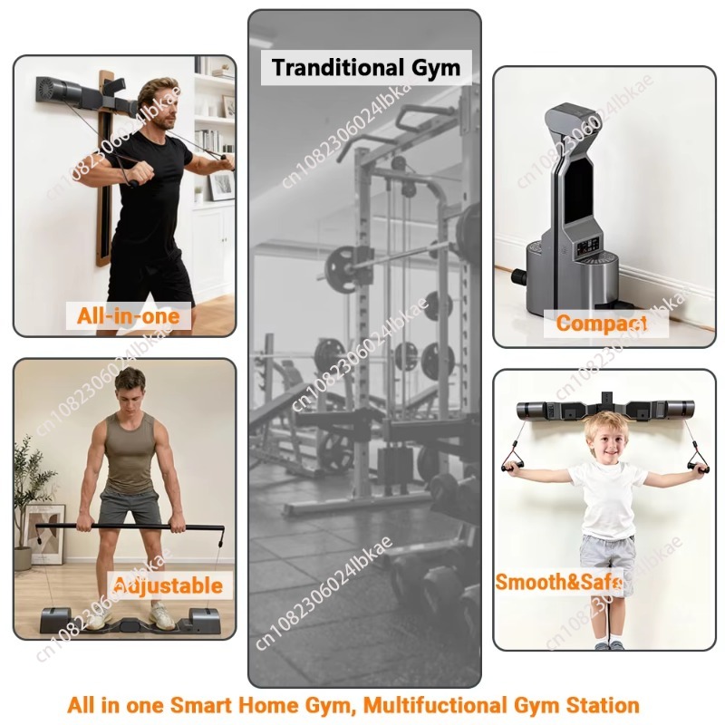 อุปกรณ์ฝึกเชือกอัจฉริยะอเนกประ - Home Gym Total Fitness บทวิจารณ์และราคา