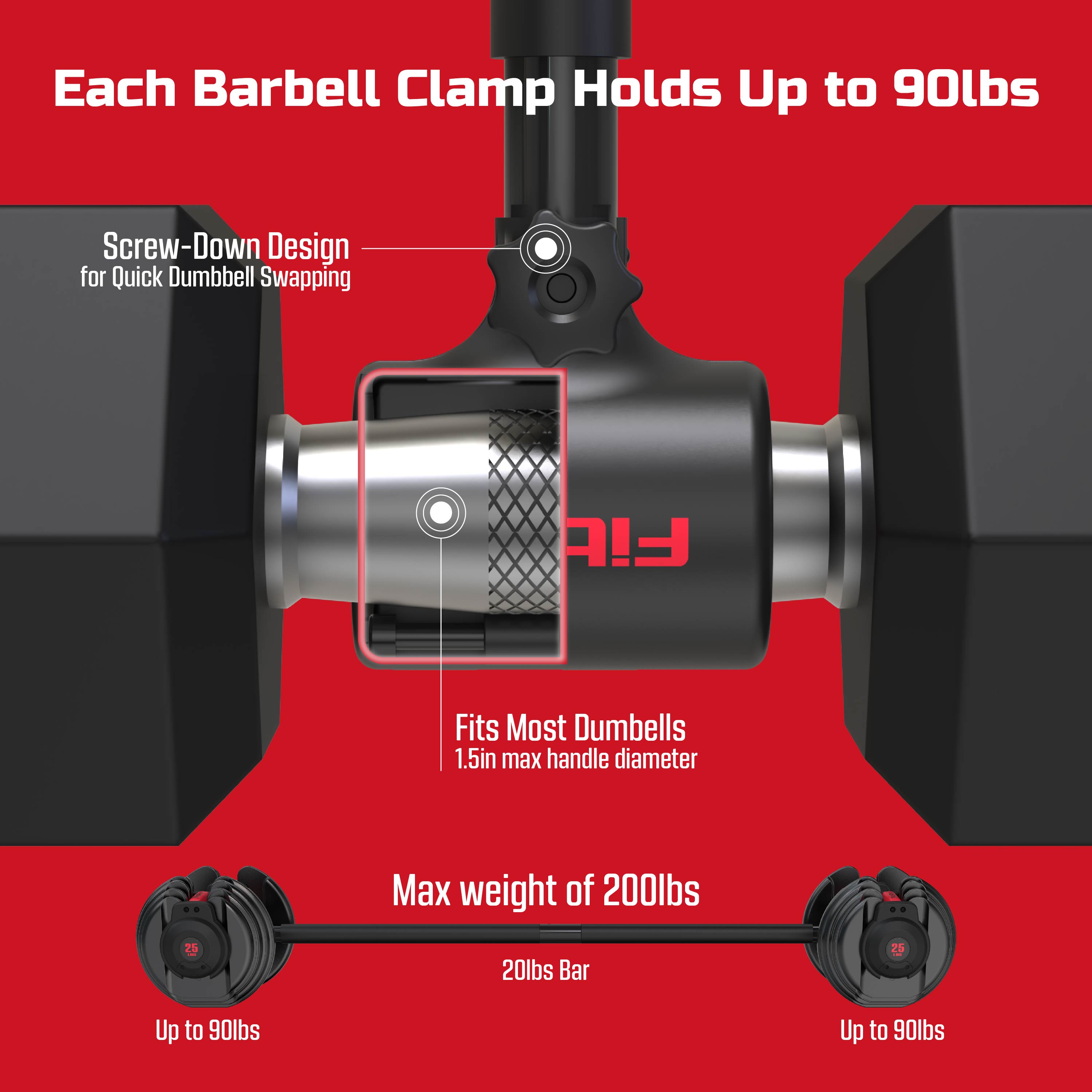 ตัวแปลงดัมเบลเป็นบาร์เบล สำหรั - Barbell Curl Bar บทวิจารณ์และราคา