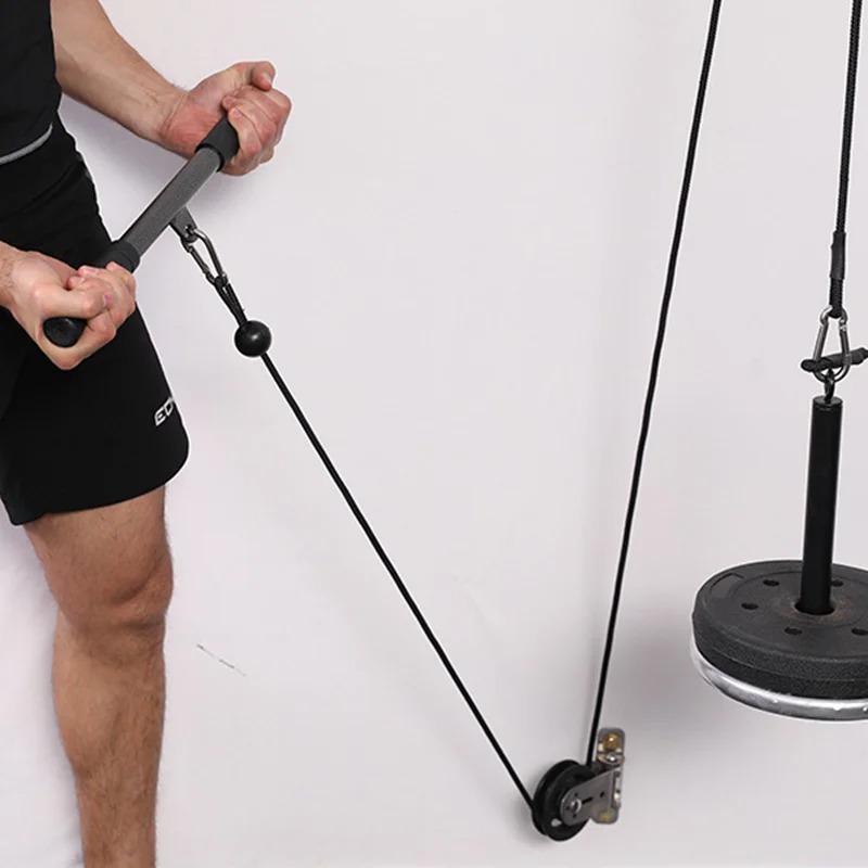 ล้อพูลเลย์สแตนเลสแบบหมุนได้ ติ - Pulley Home Gym บทวิจารณ์และราคา